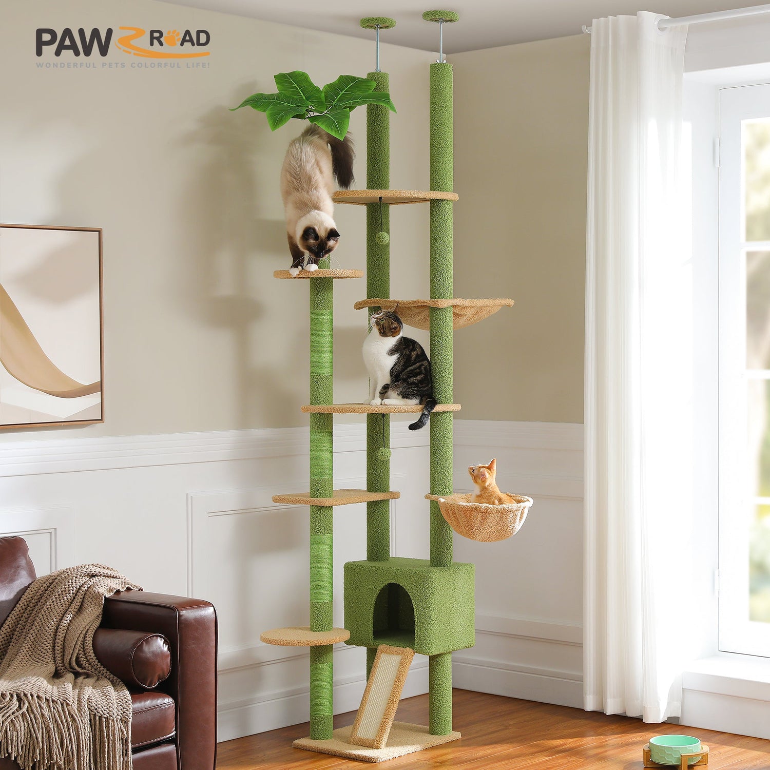 Floor to Ceiling Cat Trees