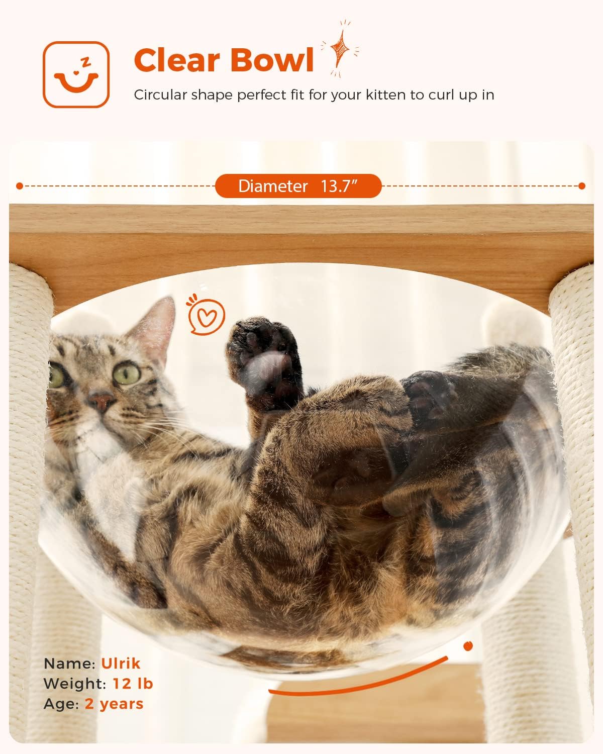 PAWZ Road 51" Extra Tall Sky-Castle Design Wooden Modern Luxury Cat Tree